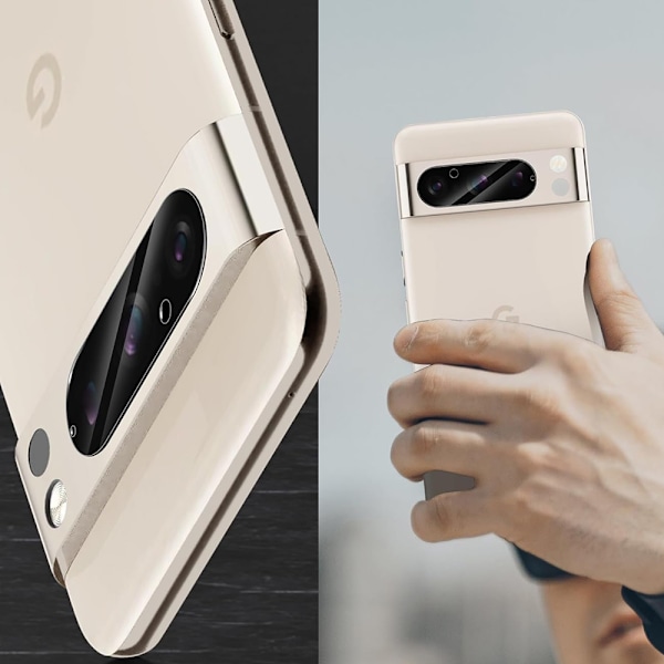 Google Pixel 8 Pro - HD-Clear Kameralinsskydd 0,2mm För Extra Skydd