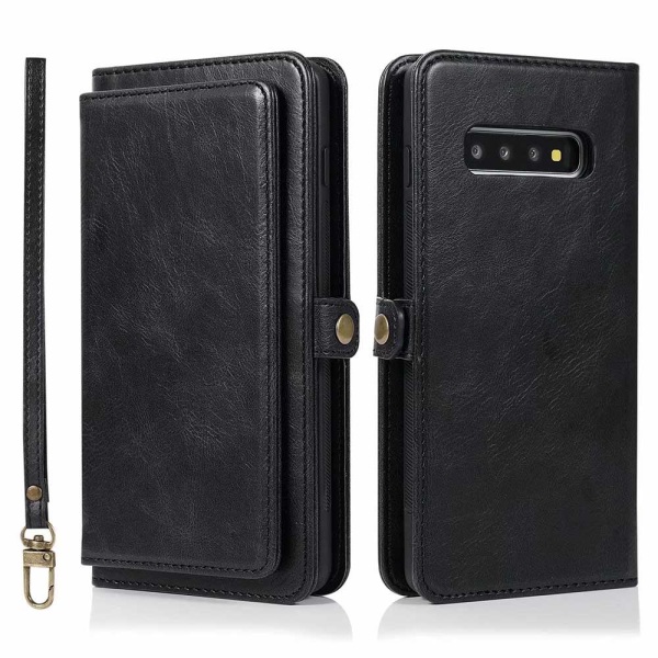 Samsung Galaxy S10 - Smart Wallet Cover Roséguld