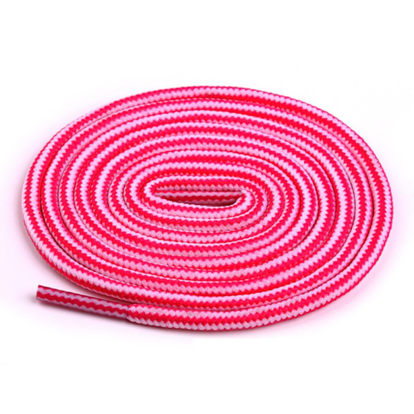 Slittåliga Skosnören 0.7M/0.9M/1.2M/1.5M Vit/Rosa 0.7M 