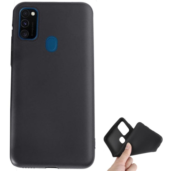 Samsung Galaxy A21S - Mattbehandlat NKOBEE Skal Svart