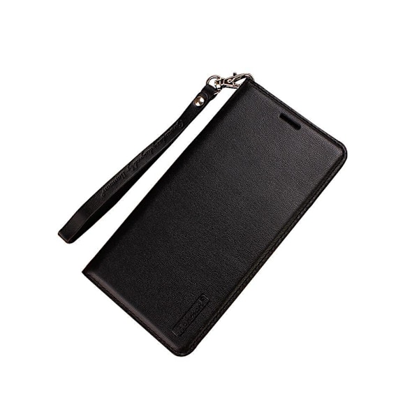 iPhone 11 - Stilfuldt Smart Wallet Cover (HANMAN) Svart