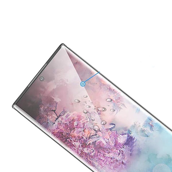 Samsung Galaxy Note10 skærmbeskytter 3D 9H HD-Clear Svart
