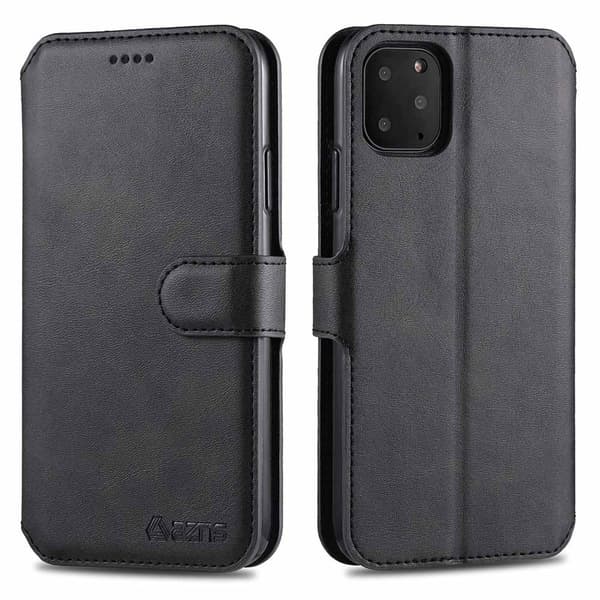 iPhone 11 Pro Max - Praktiskt Genomtänkt Plånboksfodral Grey Grå