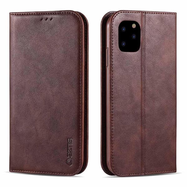 iPhone 11 - Stilrent Smidigt Plånboksfodral Ljusbrun Ljusbrun