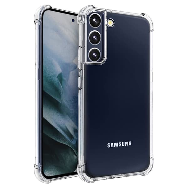 Samsung Galaxy S22 - Silikonecover Blå/Rosa
