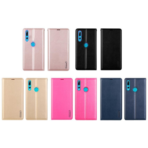Huawei P Smart Z - Effektfullt Stilsäkert Plånboksfodral Svart
