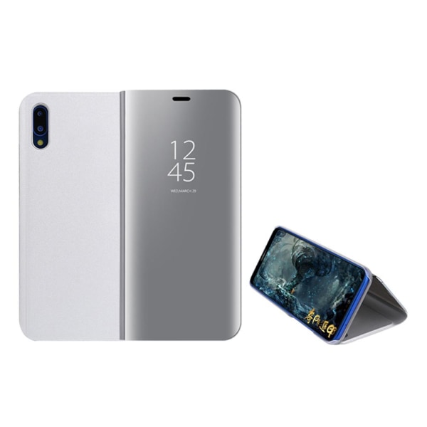 Huawei P20 Pro - Genomtänkt Smart Fodral (Leman) Silver