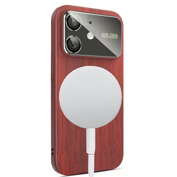 iPhone 12 - Trätexturerat Magsafe Brun