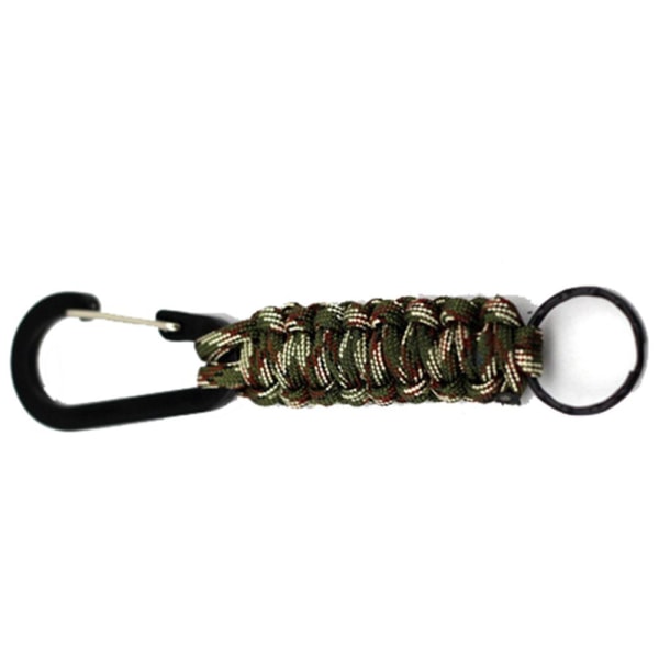 Överlevnads Nyckelring Militärgrön