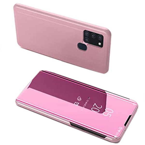 Samsung Galaxy A21S - Fodral (LEMAN) Roséguld