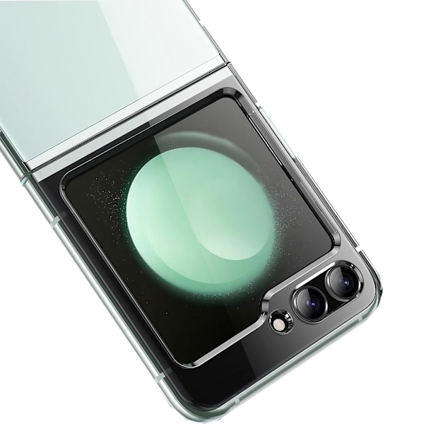 Samsung Galaxy Z Flip 6 - Transparent Slitstark Skyddsskal Transparent