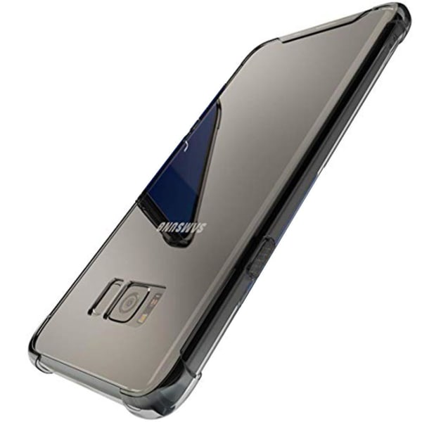Samsung Galaxy S8 - Stilrent Skyddsskal i Silikon Transparent/Genomskinlig