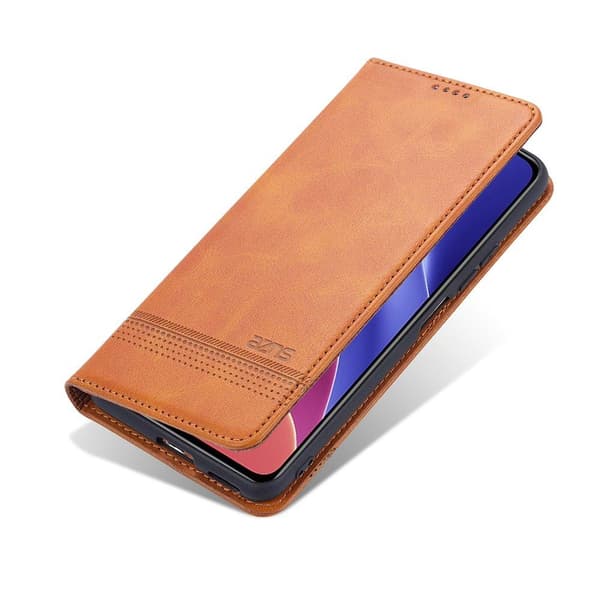 Xiaomi Mi 11i - Smidigt Plånboksfodral AZNS Brun