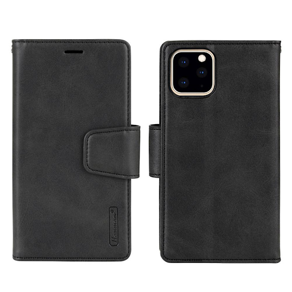 iPhone 11 Pro - Exklusivt Hanman Plånboksfodral (2 i 1) Black Svart