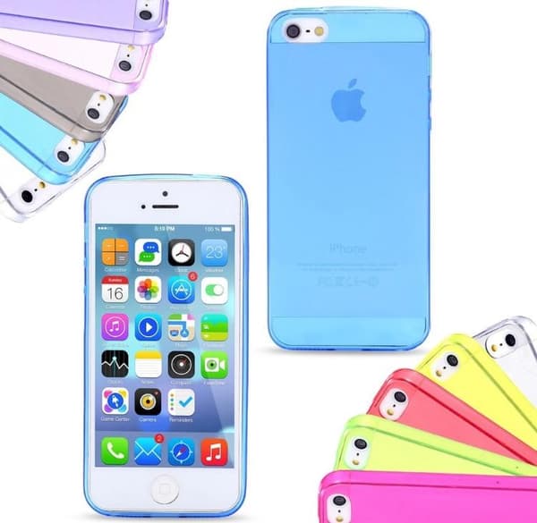 iPhone 5/5S/5SE - Stilrent Skal från KISSCase (ORIGINAL) Grå