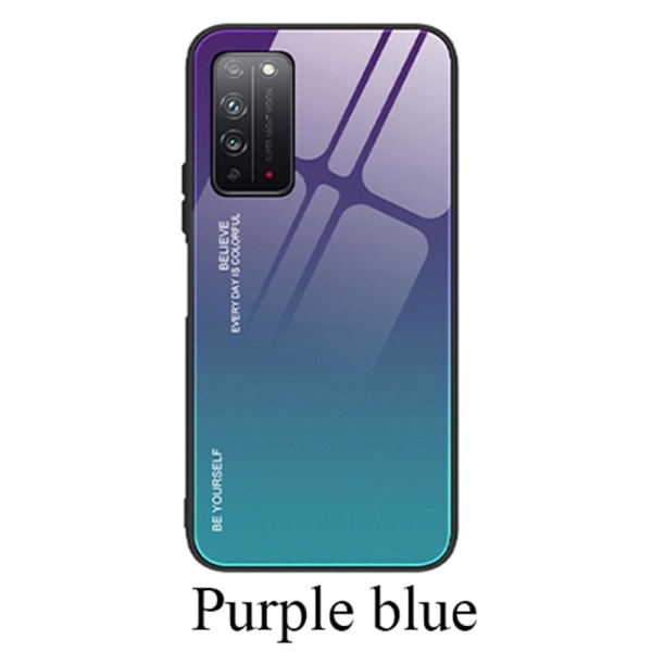 Huawei P40 - Nkobee beskyttelsescover Lila/Blå