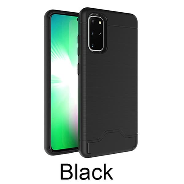 Samsung Galaxy S20 Plus - Stilfuldt cover med kortrum JENSEN Grey Grå