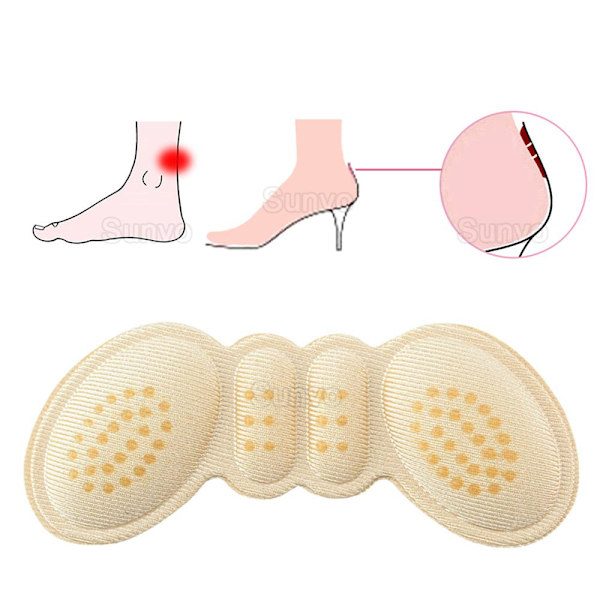 Pehmeät ja joustavat kantapäälliset Rosa 6mm