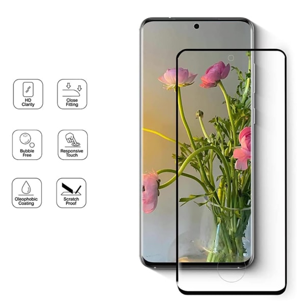 Samsung Galaxy S24 Ultra Keramiskt Skärmskydd HD 0,3mm Transparent
