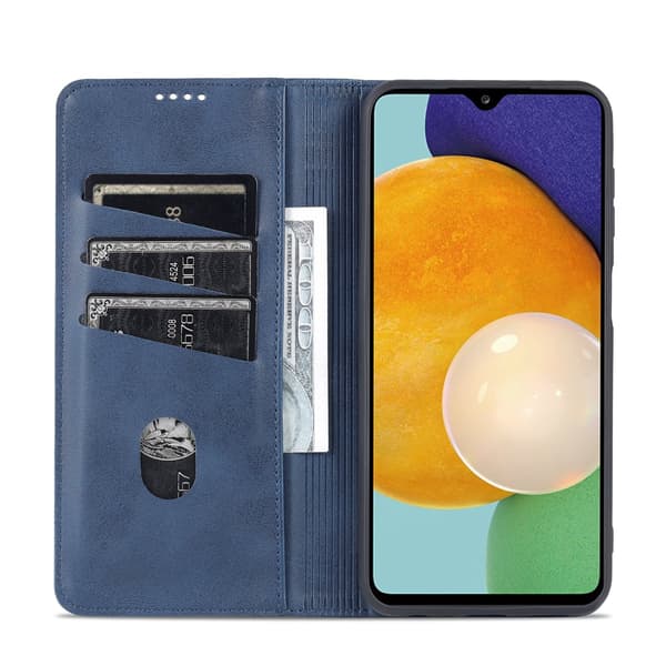 Samsung Galaxy A13 4G - Plånboksfodral Mörkbrun