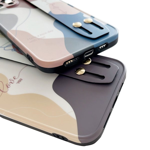 iPhone 12 Pro - Skal med Hållare Grön