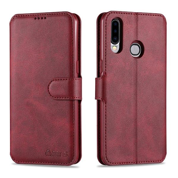 Samsung Galaxy A20S - Yazunshi Wallet Case Grå