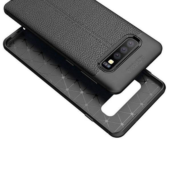 Stilrent Skal från AUTO FOCUS till Samsung Galaxy S10 Grå