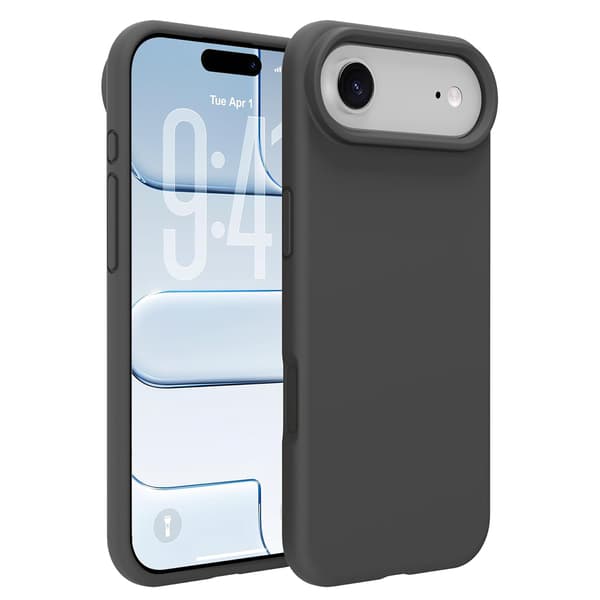 iPhone 17 Air  Matt Silikonskal Svart
