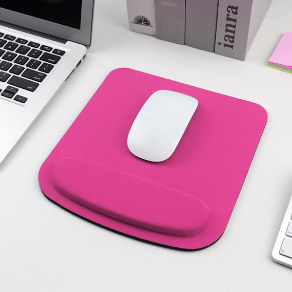 Musmatta Med Ergonomiskt Handledsstöd Pink