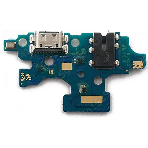 Laddningsport Reservdel Galaxy A41 Svart