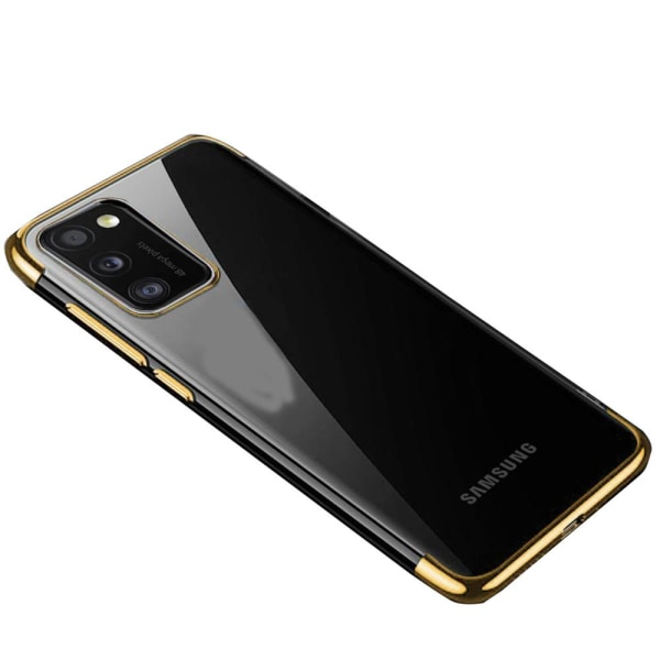 Samsung Galaxy A41 - FLOVEME Silikone Cover Guld
