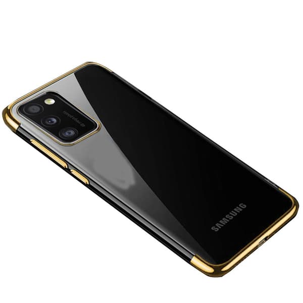 Samsung Galaxy A41 - FLOVEME Silikone Cover Guld
