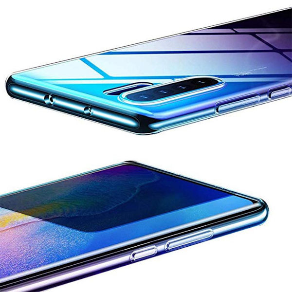 Huawei P30 Pro - Skyddande Heltäckande Silikonskal NORTH Svart