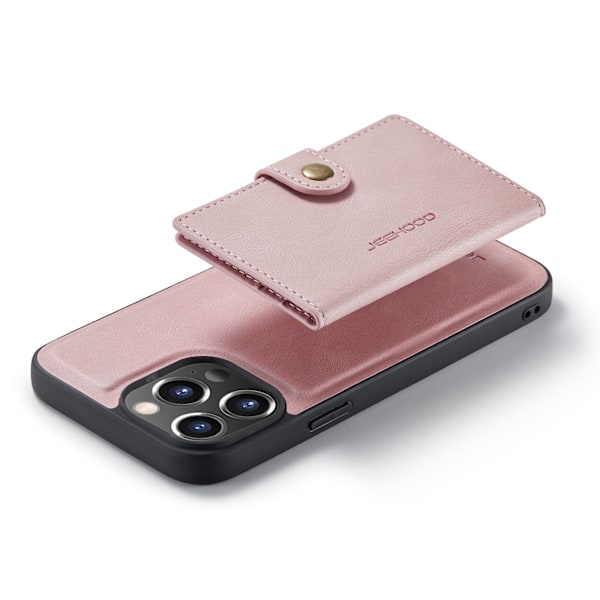 iPhone 14 Pro Max - Skal med Kortfack Roséguld