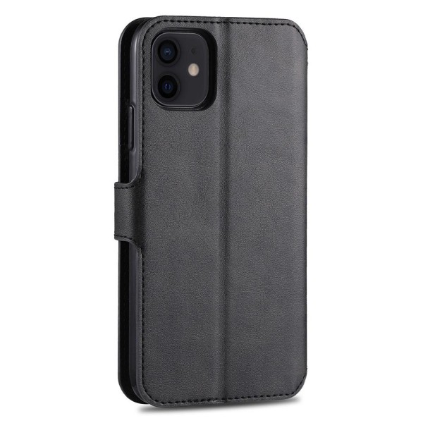 iPhone 12 Mini - Stilfuldt YAZUNSHI Wallet etui Svart