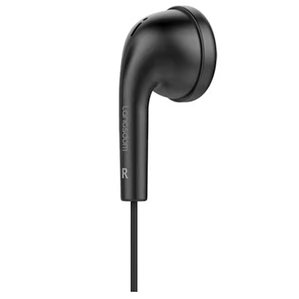 Q1 Mijiaer 3.5mm AUX Hörlurar Svart