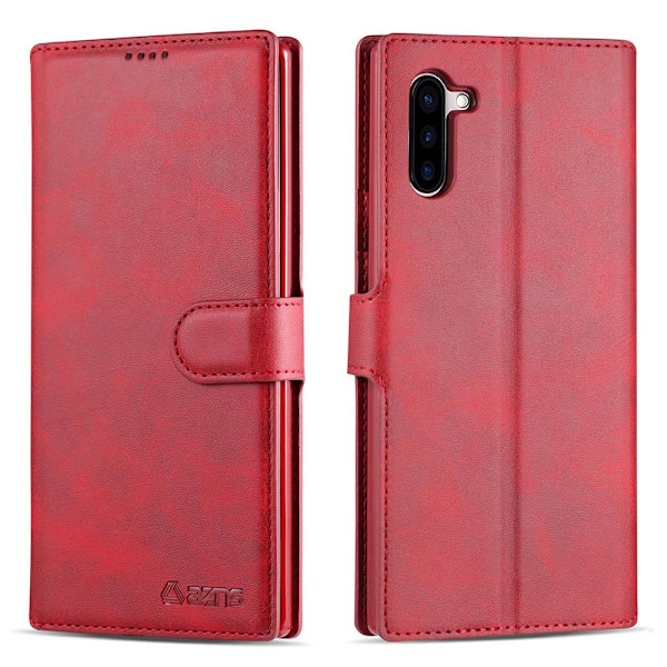 Samsung Galaxy Note10 - Praktiskt Yazunshi Plånboksfodral Brun Brun