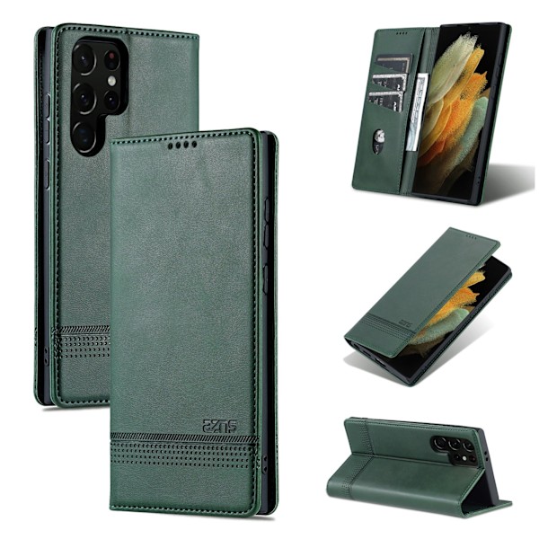Samsung Galaxy S25 Ultra  Plånboksfodral med funktion & stil Svart