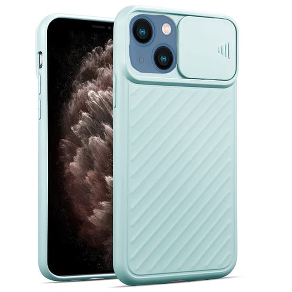 iPhone 13 Mini - Skal med Kamera Skydd Röd