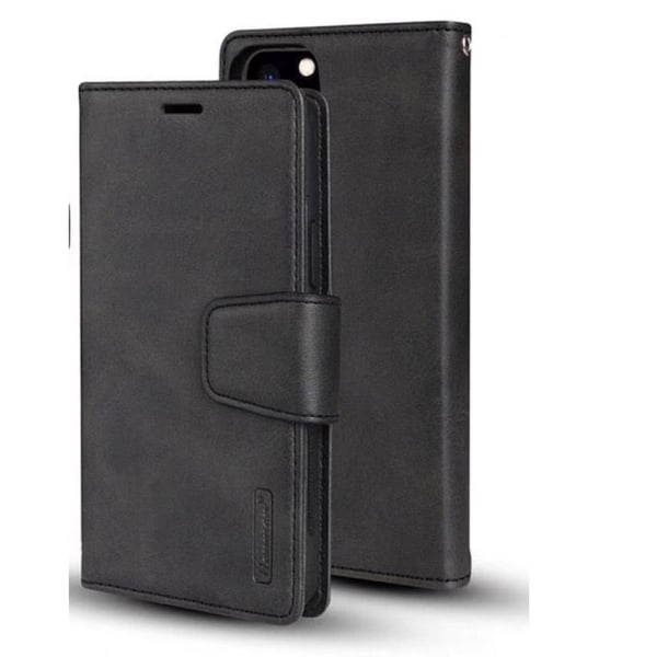 iPhone 11 Pro Max - Kraftig lommebokdeksel 2 i 1 (Hanman) Brun