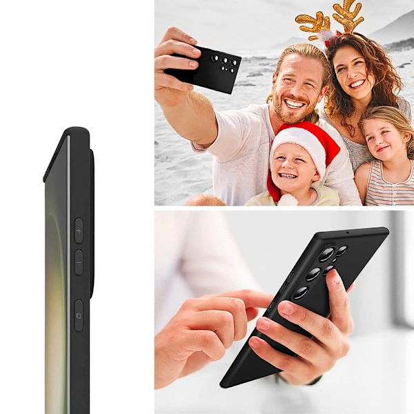 Samsung Galaxy S25 Ultra - Elegant & Stötdämpande Design Svart