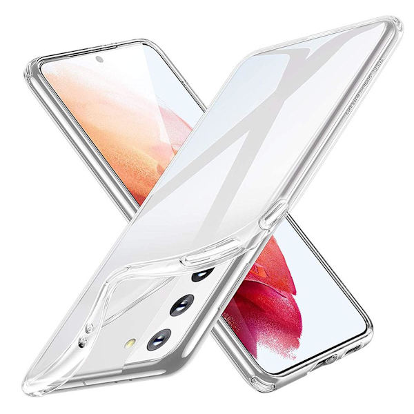 Samsung Galaxy S21 Plus - Skyddsskal i Silikon (FLOVEME) Transparent