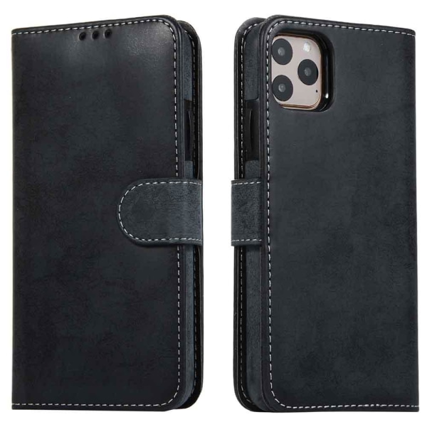 iPhone 11 Pro Max - Praktisk LEMAN Wallet-deksel Brun