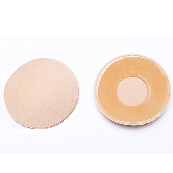 Sj�lvh�ftande Nipple Cover Bekv�m Beige Beige