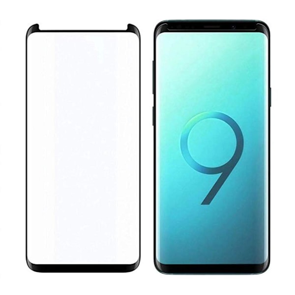 Samsung Galaxy S9 2-PACK Skärmskydd CASE-F HD-Clear ProGuard Svart