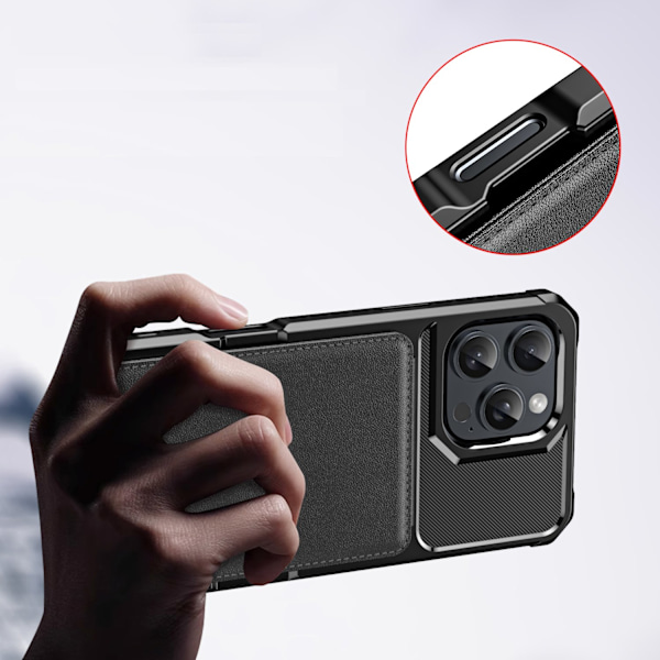 iPhone 15 Pro Plånboksfodral - Slimmat & Smart