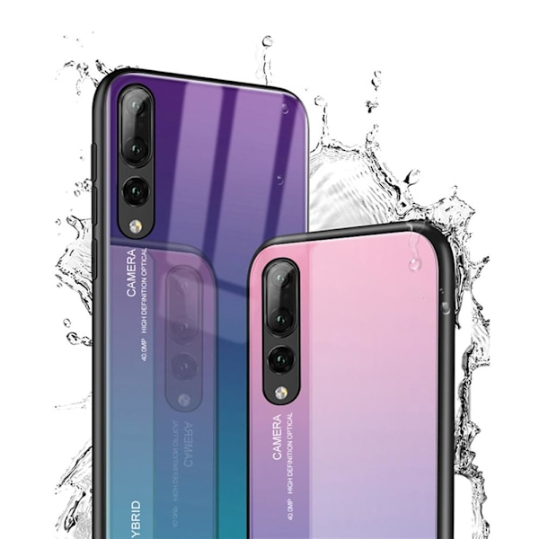 Huawei P20 Pro - Stötdämpande Effektfullt Galaxy Rain Skal 1