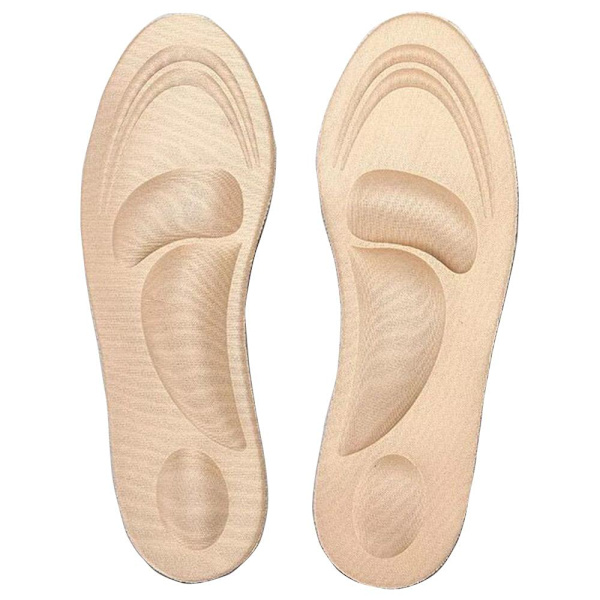 Bekväm Stötdämpande Innersulor för Kvinnor & Män Beige 40-45