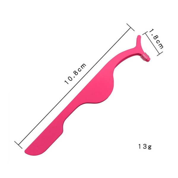 Magnetisk Ögonfranstång (pincett)- för lösögonfransar Rosa