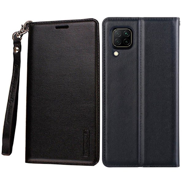 Samsung Galaxy A12 - HANMAN Wallet etui Marinblå